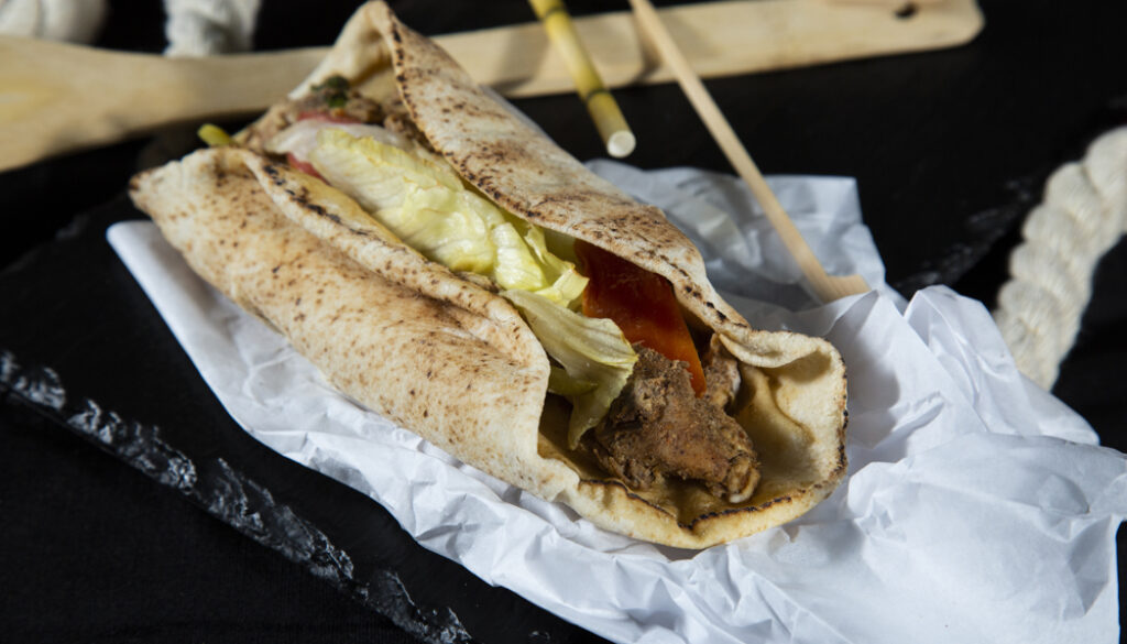 chicken shawarma roll 2